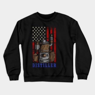 Distiller - Moonshiner Rumrunner Gift Crewneck Sweatshirt